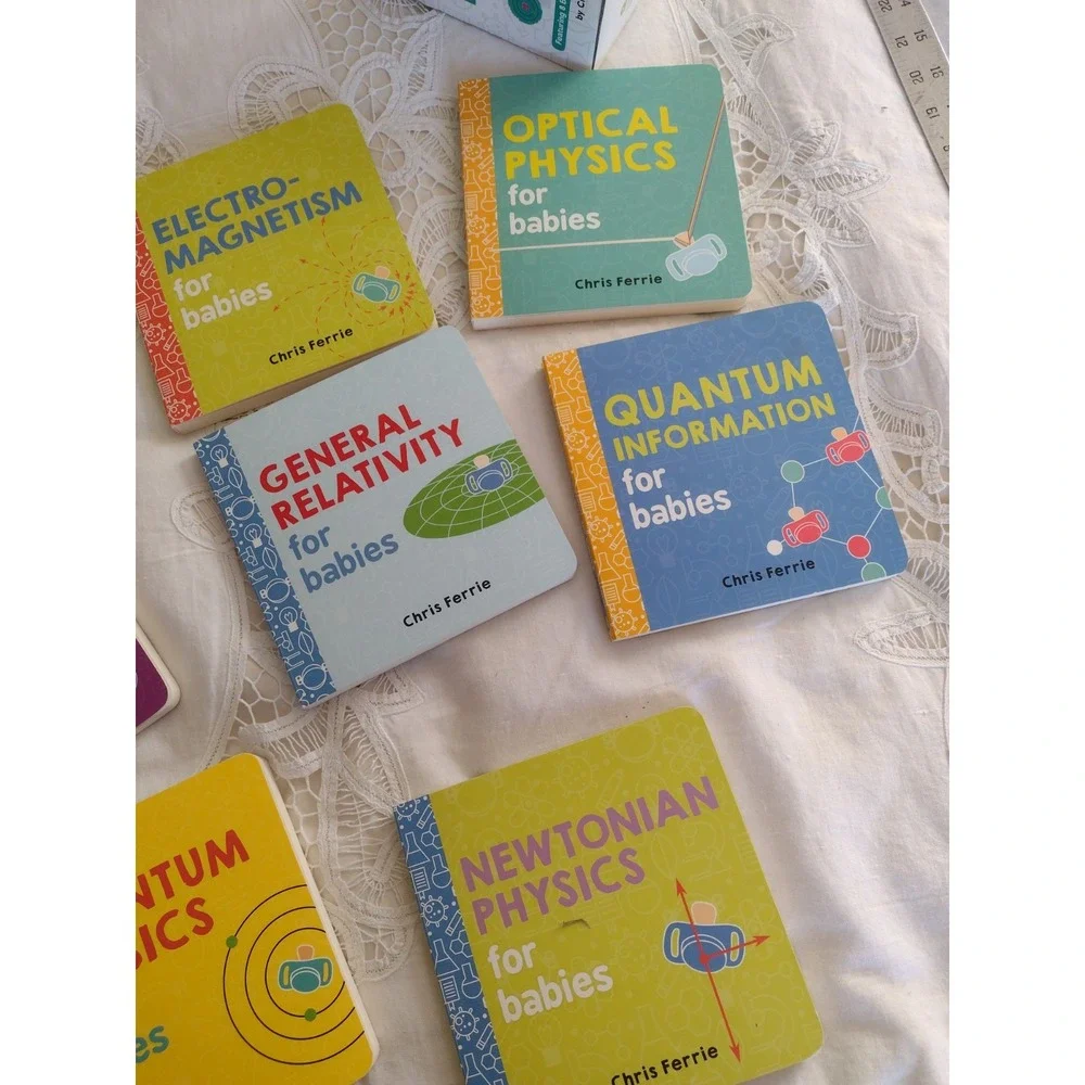 My First Science Library for Babies Chris Ferrie 8 Board Books Box Set - Picture 6 of 6